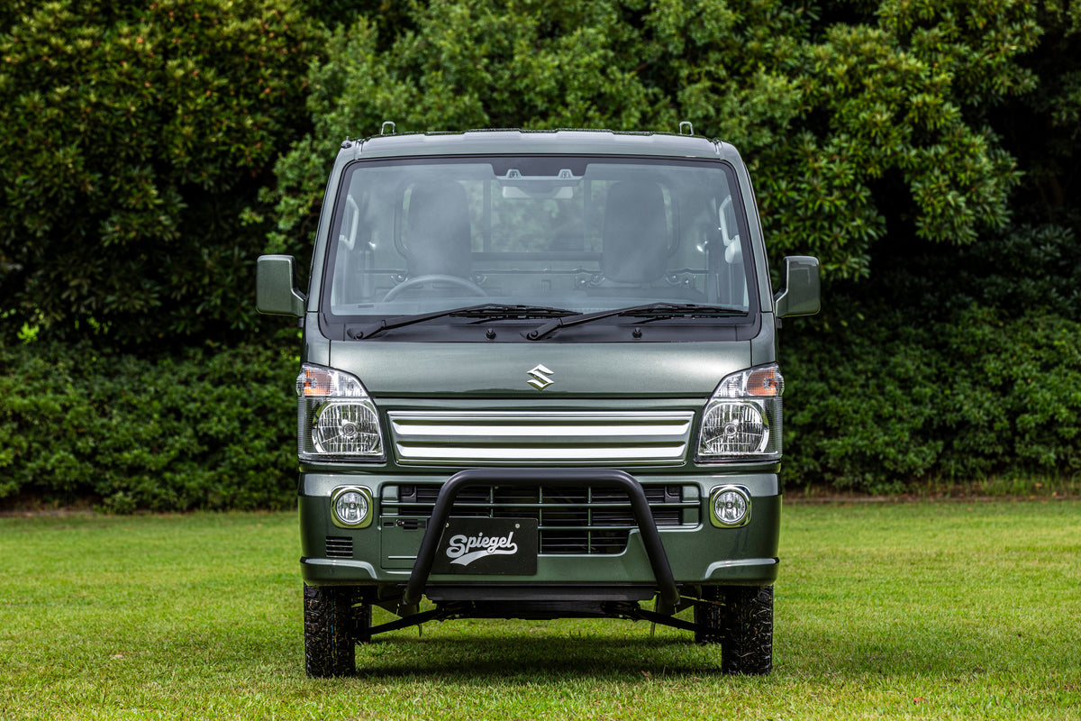 【キャリイトラック DA16T】 ブルバー ブラックタイプ ※スーパーキャリイ装着可  ※2WD/4WD装着可  ※沖縄・離島配送不可