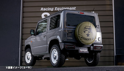 【ジムニー JB23W/JB64W】 スペアタイヤカバー ハッシュタグジムニー カーキ