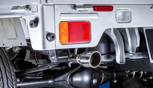 【キャリイトラック DA16T】 軽トラック専用車検対応マフラー LS-304 ※スーパーキャリイ装着可(5AGS車両を除く)