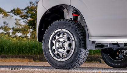 12インチ アルミホイール マット ガンメタ MATTE TWELVE 単品